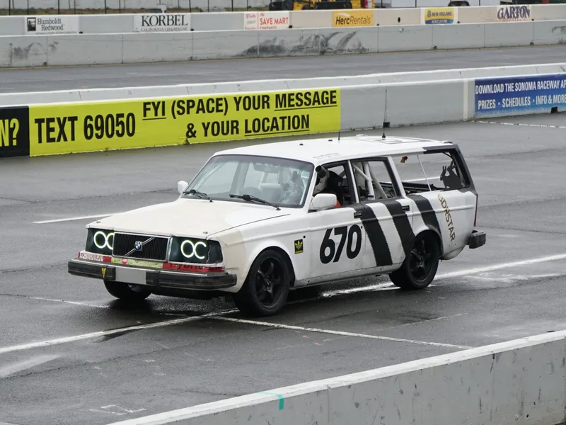 Volvo wagon with a BMW heart